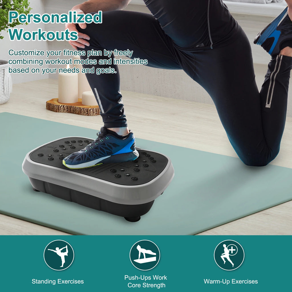 Vibration Plate Exercise Plate Fat Burning Toning Bone Strengthening