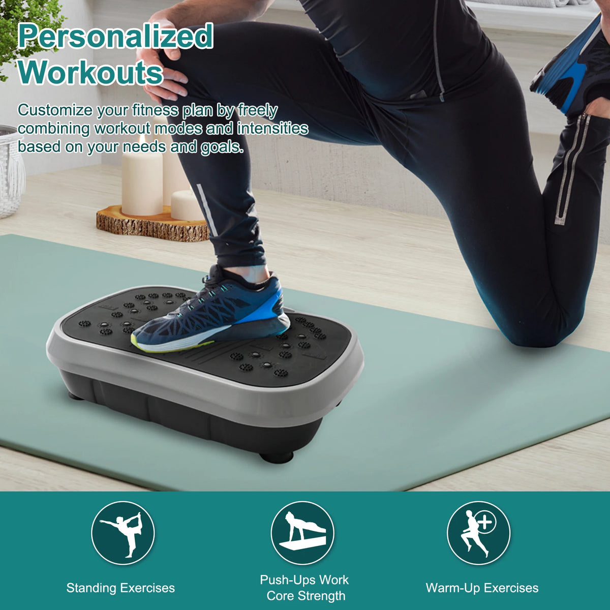 Vibration Plate Exercise Plate Fat Burning Toning Bone Strengthening