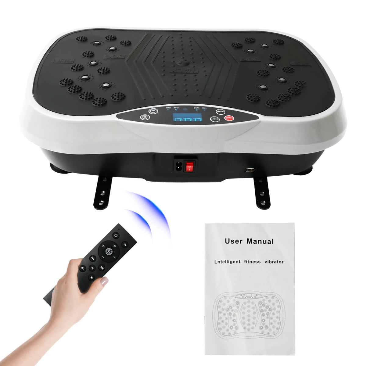 Vibration Plate Exercise Plate Fat Burning Toning Bone Strengthening