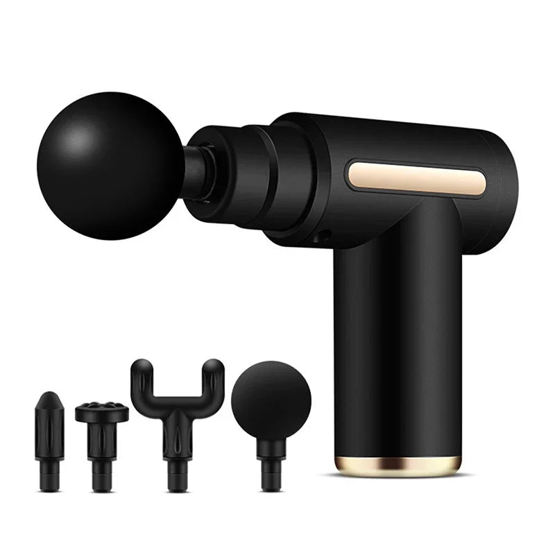 massager instrument portable muscle massage relaxation electric vibrating fascia gun_Clearance_Multifunctional fascia gun