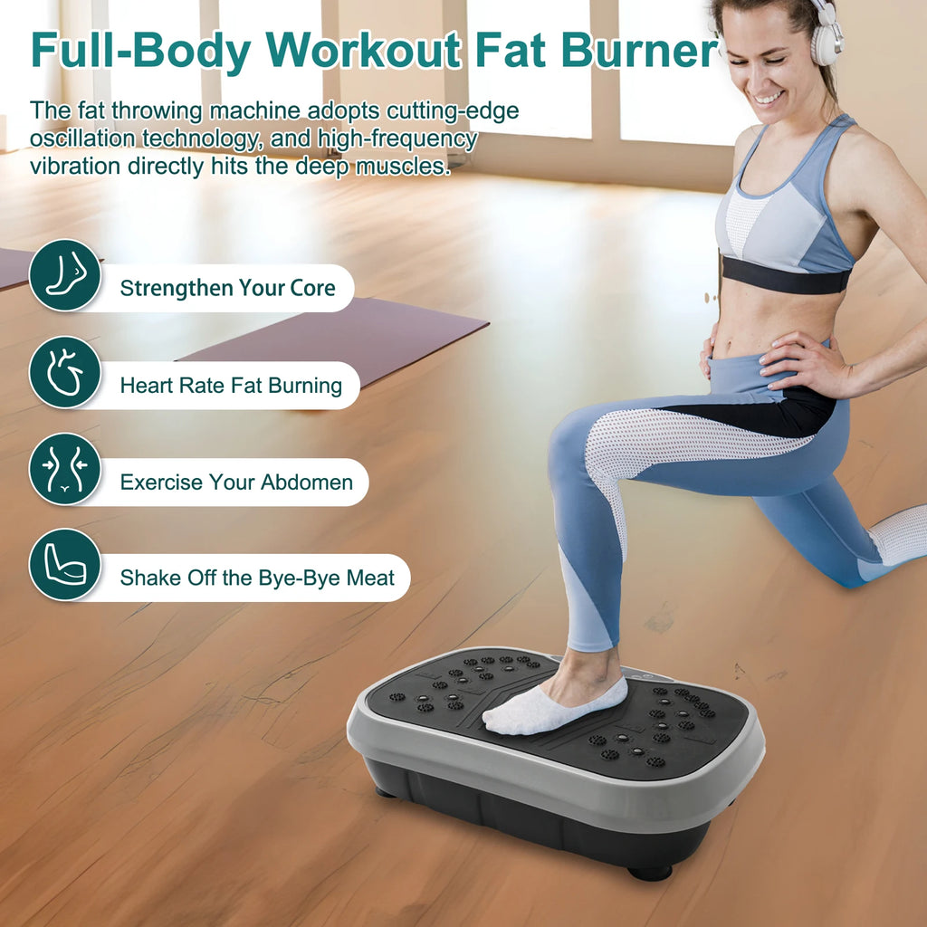 Vibration Plate Exercise Plate Fat Burning Toning Bone Strengthening