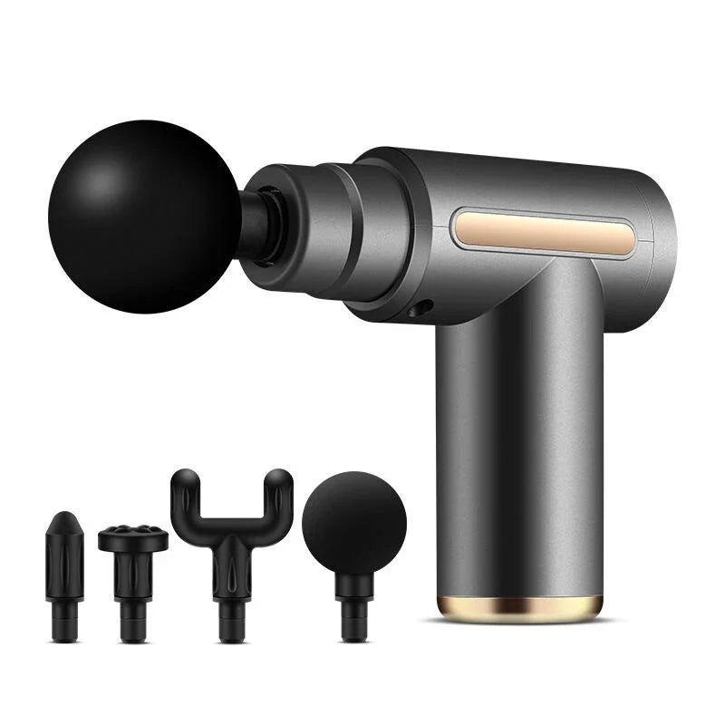 massager instrument portable muscle massage relaxation electric vibrating fascia gun_Clearance_Multifunctional fascia gun