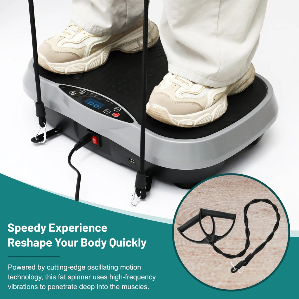 Vibration Plate Exercise Plate Fat Burning Toning Bone Strengthening