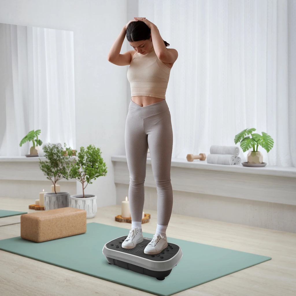 Vibration Plate Exercise Plate Fat Burning Toning Bone Strengthening
