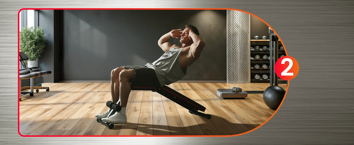Orinar Adjustable Weight Bench Incline/ Decline
