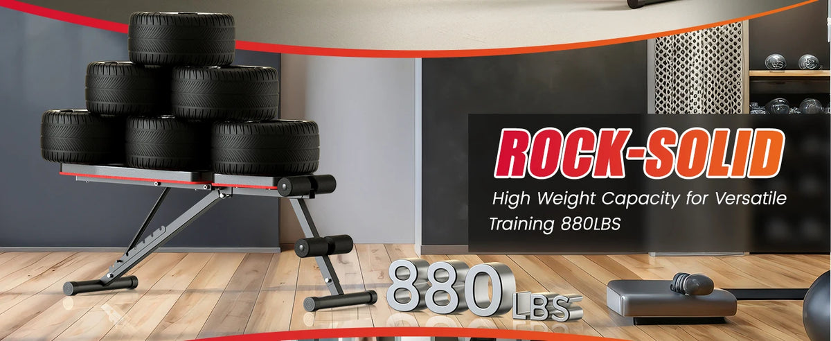 Orinar Adjustable Weight Bench Incline/ Decline