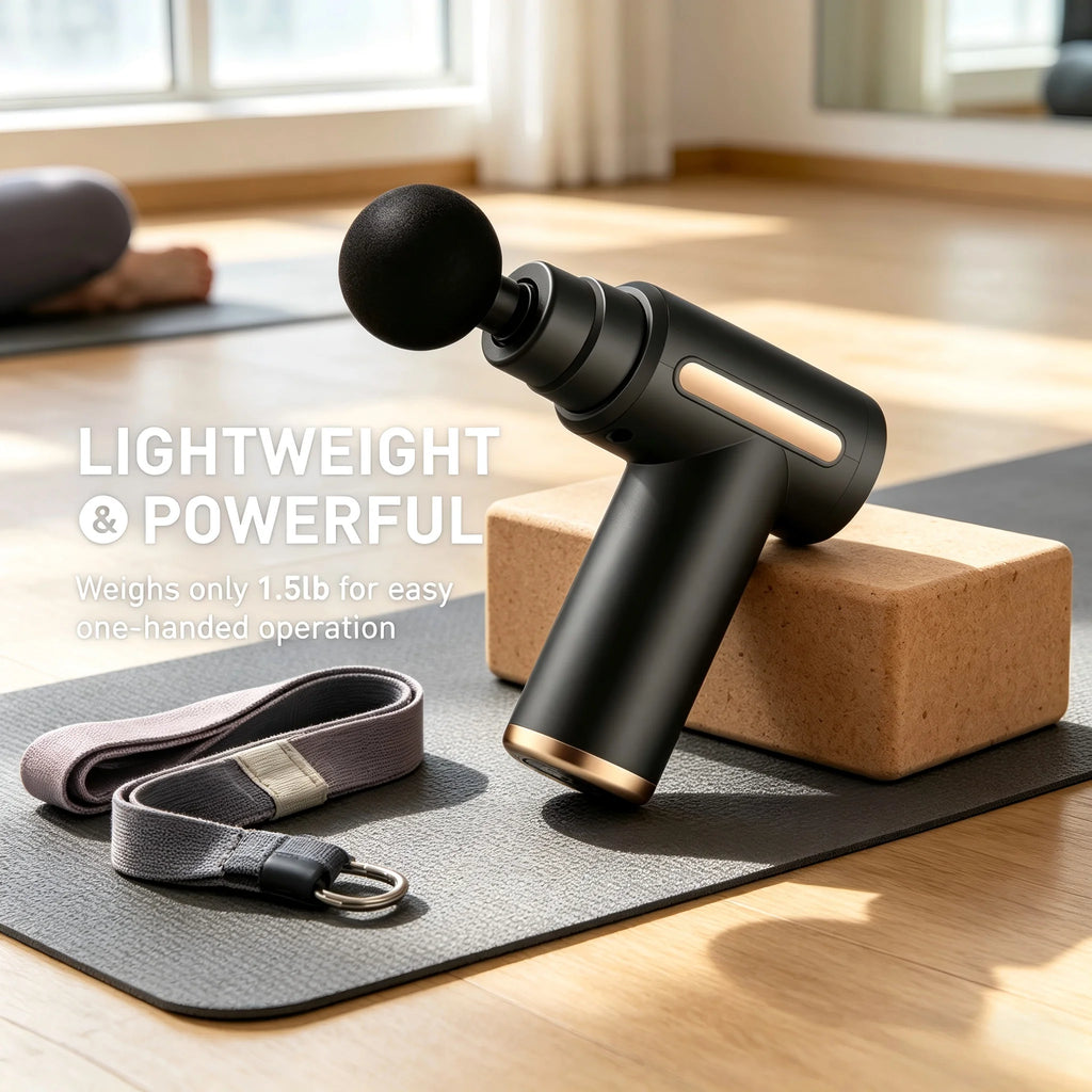 massager instrument portable muscle massage relaxation electric vibrating fascia gun_Clearance_Multifunctional fascia gun