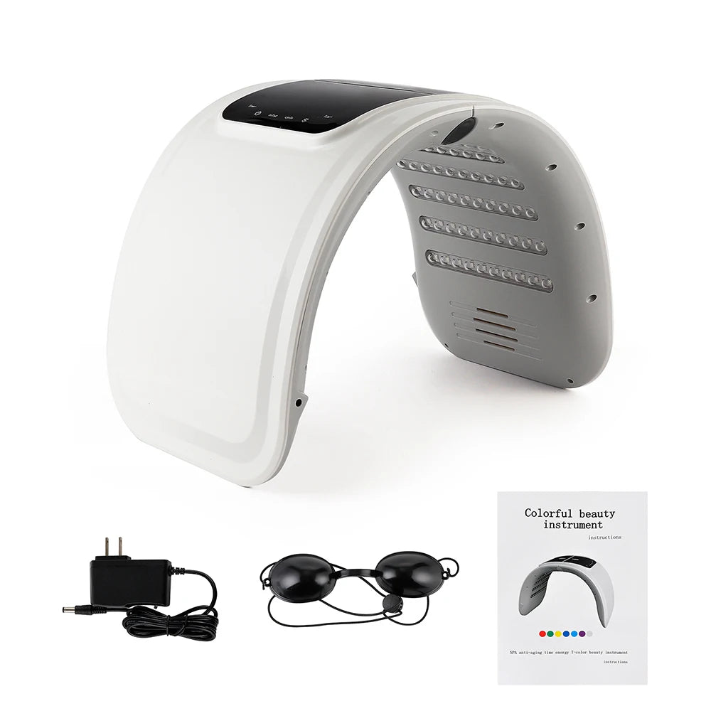 7 Colors LED Photon Rejuvenation Machine With Nano Spray Skin Hydration