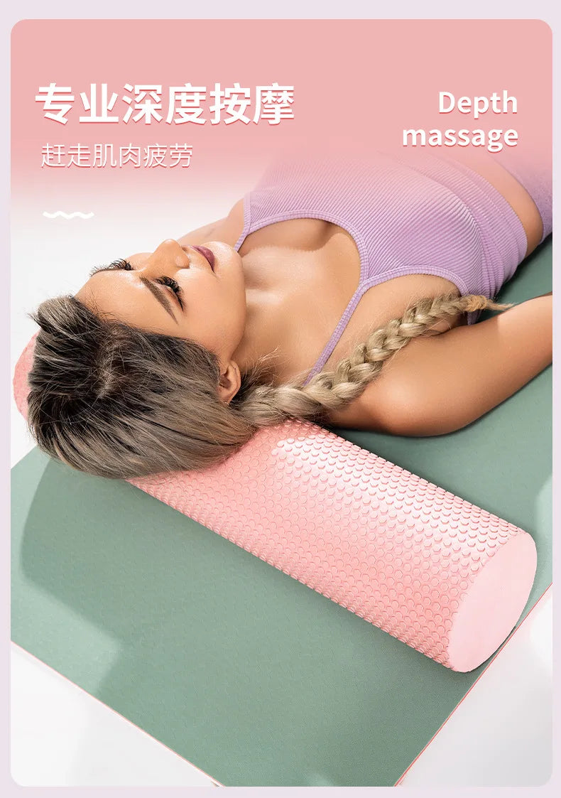 30/45/60cm Eva Foam Roller Pilates Yoga Stretching