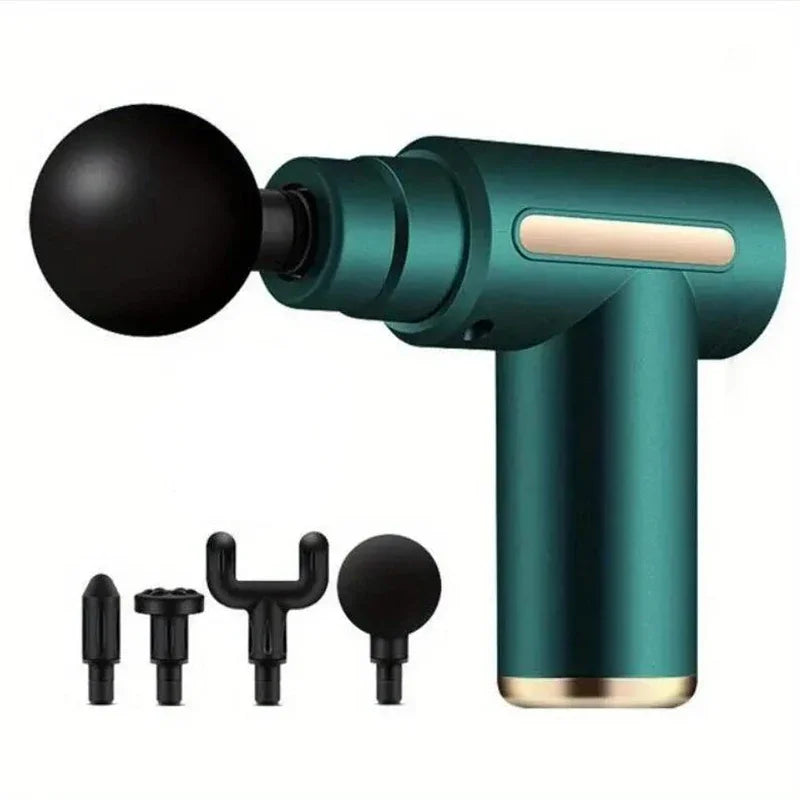 massager instrument portable muscle massage relaxation electric vibrating fascia gun_Clearance_Multifunctional fascia gun