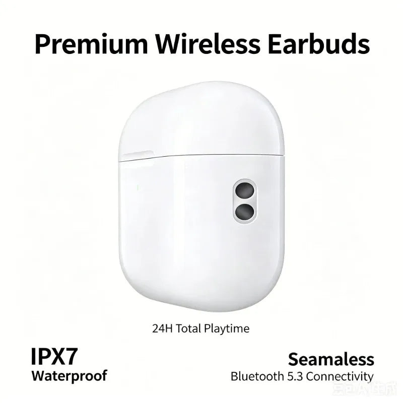 Air 3【 Pro 3 】 Bluetooth Wireless Earbuds, Heart Rate Monitoring,  Noise Cancellation Headphones, Waterproof for IPhone IOS Smartphone,