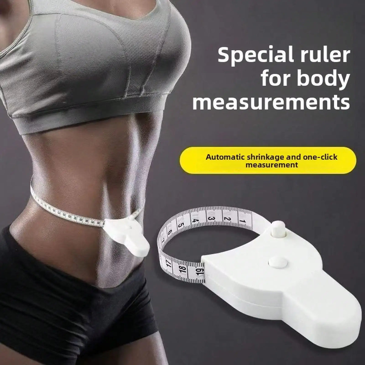 Body Measuring Tape  Soft Ruler For Waist, Chest, Arm And Body