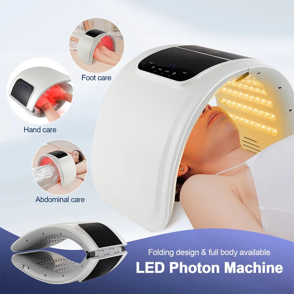 7 Colors LED Photon Rejuvenation Machine With Nano Spray Skin Hydration