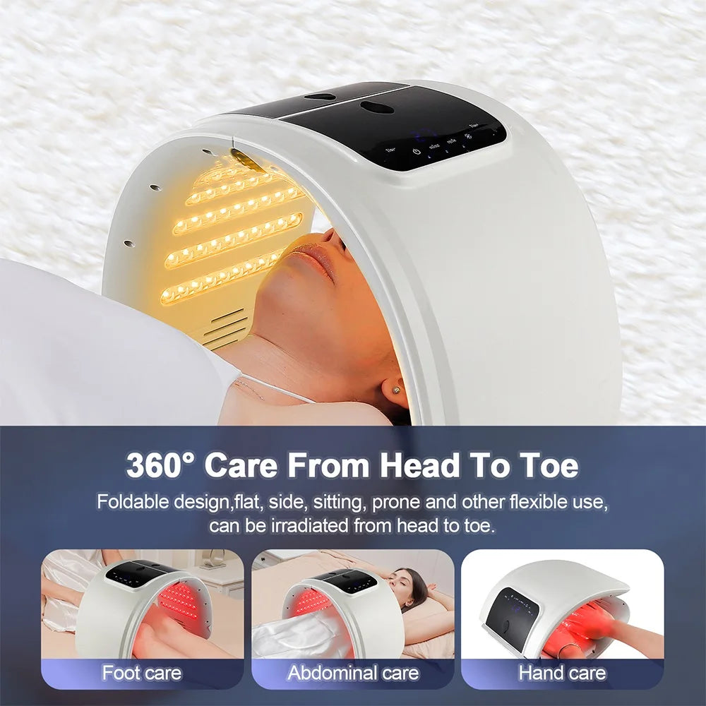 7 Colors LED Photon Rejuvenation Machine With Nano Spray Skin Hydration