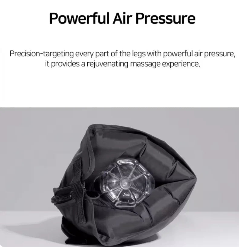 JinKairui Electric Pneumatic Massager for Deep Relaxation of Thighs, Calves and Feet with Remote Control