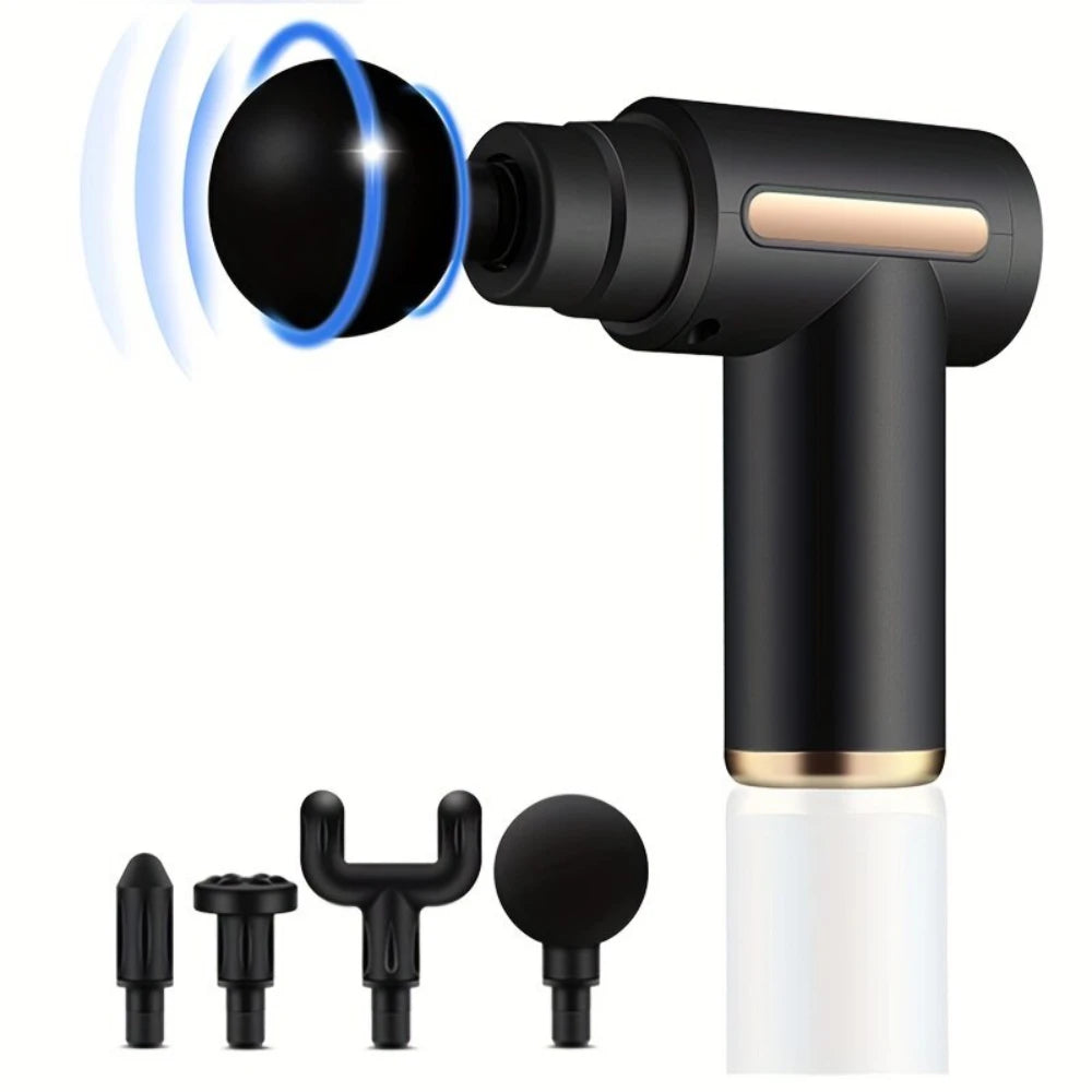 massager instrument portable muscle massage relaxation electric vibrating fascia gun_Clearance_Multifunctional fascia gun